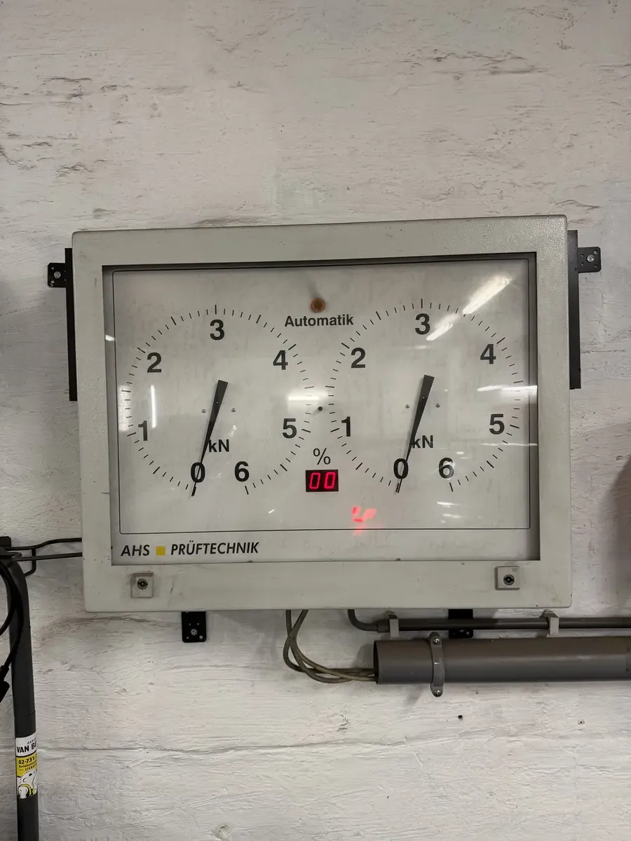 Banc de test freins préparation contrôle technique Zaventem